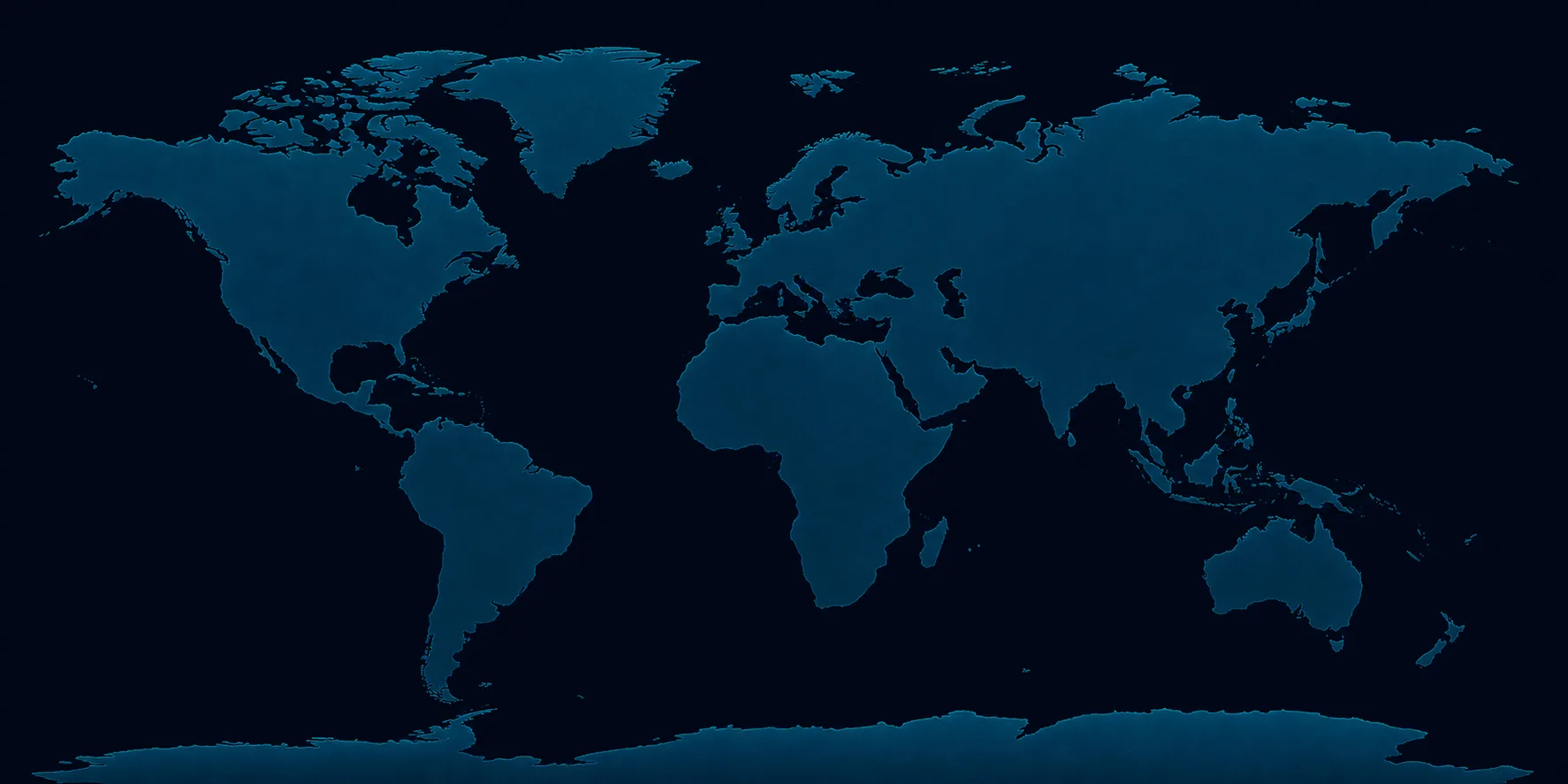 World time zone map showing global cities